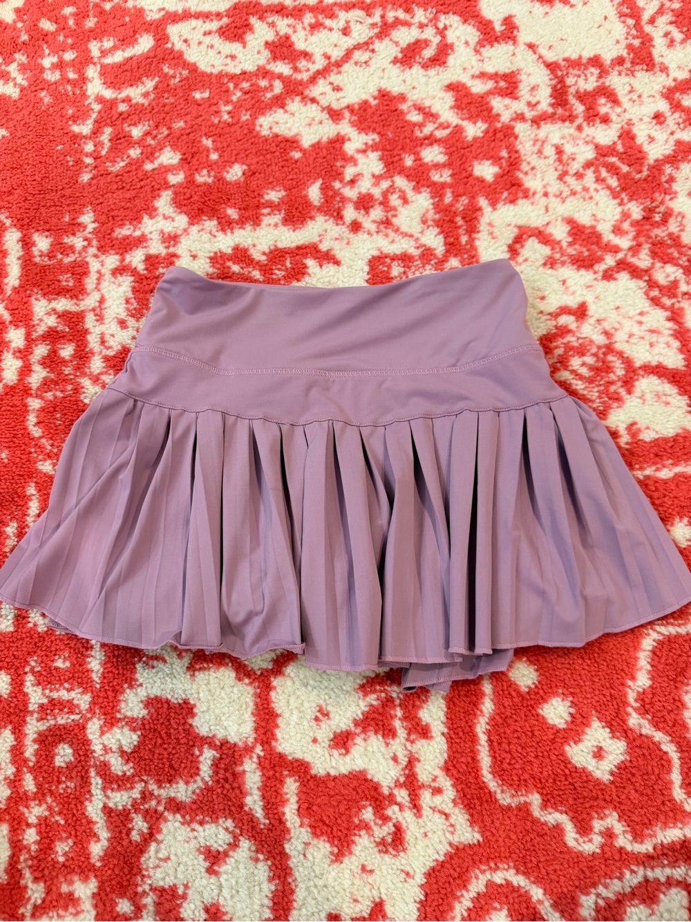 Gold Hinge Skirt  -  Purple
